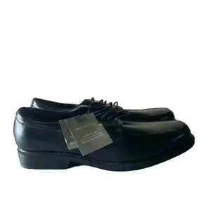 Van Heusen Dress Shoes Mens Size 10.5 Wide Memory Foam Non-Slip Comfortable